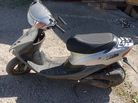 2000 Honda Dio, серый - вид 1
