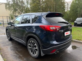 2017 Mazda CX-5 I Рестайлинг, синий, 1790000 рублей, вид 4