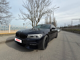 2017 BMW 5 серии 520d VII (G30/G31/G38), чёрный, 3500000 рублей, вид 3