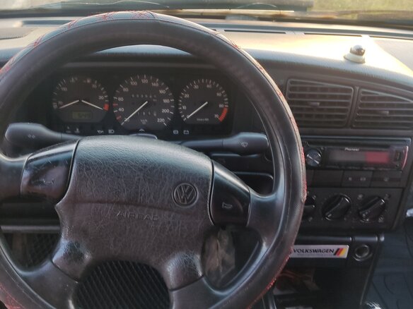 1995 Volkswagen Passat B4, красный, 120000 рублей - вид 6