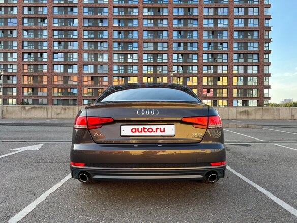2016 Audi A4 V (B9), коричневый, 2200000 рублей - вид 10