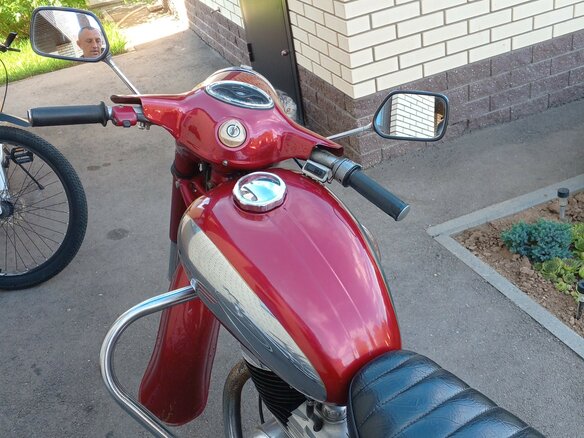 1966 Jawa 250, красный, 350000 рублей - вид 2