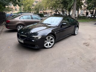 2008 BMW 6 серии 650i II (E63/E64) Рестайлинг, чёрный, 1449900 рублей, вид 1