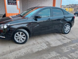 2019 Lada (ВАЗ) Vesta I, чёрный, 750000 рублей, вид 3