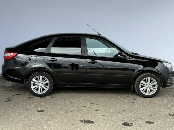 2023 Lada (ВАЗ) Granta I Рестайлинг, чёрный, 795000 рублей - вид 3