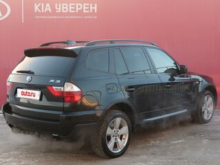 2007 BMW X3 30i I (E83) Рестайлинг, чёрный, 1150000 рублей, вид 4