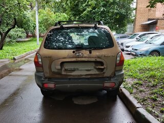 2001 Hyundai Santa Fe I, жёлтый, 320000 рублей, вид 3