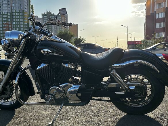 1998 Honda Shadow 400, чёрный, 350000 рублей - вид 5