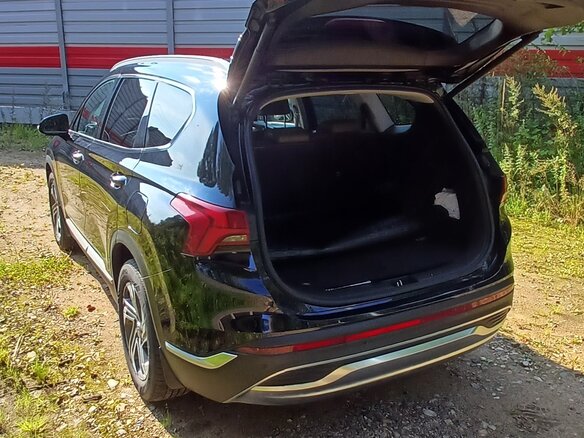 2021 Hyundai Santa Fe IV Рестайлинг, чёрный, 4300000 рублей - вид 8