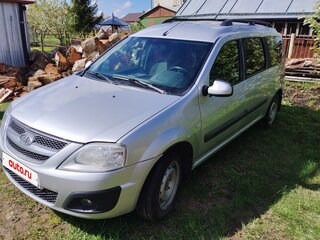 2018 Lada (ВАЗ) Largus I, серебристый, 850000 рублей, вид 2