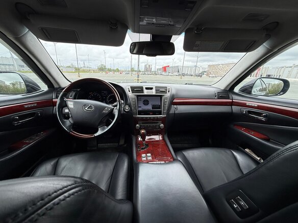 2010 Lexus LS 460 IV Рестайлинг, чёрный, 1750000 рублей - вид 16