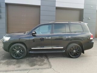 2019 Toyota Land Cruiser 200 Series Рестайлинг 2, чёрный, 5950000 рублей, вид 5