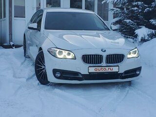 2016 BMW 5 серии 525d xDrive VI (F10/F11/F07) Рестайлинг, белый, 2450000 рублей, вид 5