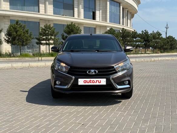2016 Lada (ВАЗ) Vesta I, коричневый, 760000 рублей