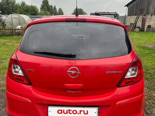 2008 Opel Corsa D, красный, 350000 рублей, вид 4