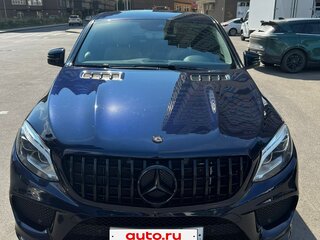 2015 Mercedes-Benz GLE Coupe 400 I (C292), синий, 5000000 рублей, вид 3