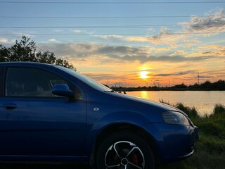 2007 Chevrolet Aveo I, синий, 430000 рублей, вид 4