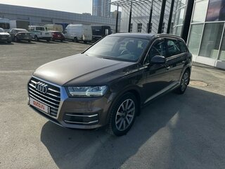 2016 Audi Q7 II (4M), коричневый, 4750000 рублей, вид 2