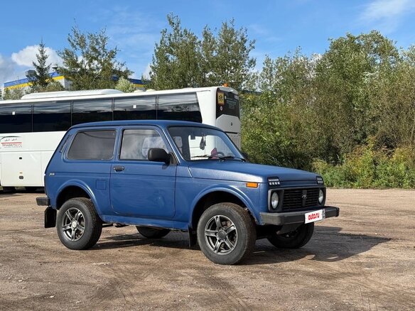 2009 Lada (ВАЗ) 2121 (4x4) I Рестайлинг, синий, 395000 рублей - вид 5
