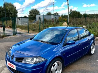 2008 Renault Megane II Рестайлинг, синий, 495000 рублей, вид 3