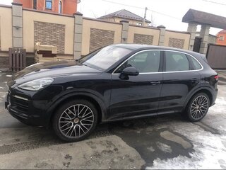 2018 Porsche Cayenne III, синий, 9000000 рублей, вид 4