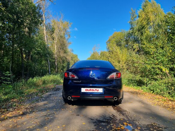 2008 Mazda 6 II (GH), синий, 1170000 рублей - вид 7
