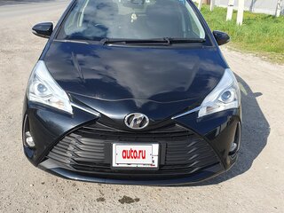 2019 Toyota Vitz III (XP130) Рестайлинг 2, чёрный, 1070000 рублей, вид 2
