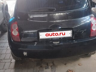 2004 Nissan Micra III (K12), чёрный, 350000 рублей, вид 2