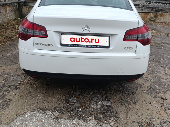 2011 Citroen C5 II, белый, 480000 рублей - вид 5
