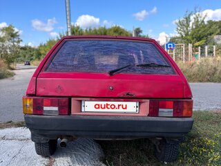 1997 Lada (ВАЗ) 2109, пурпурный, 40000 рублей, вид 4