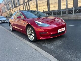 2018 Tesla Model 3 Long Range I, красный, 2490000 рублей, вид 3