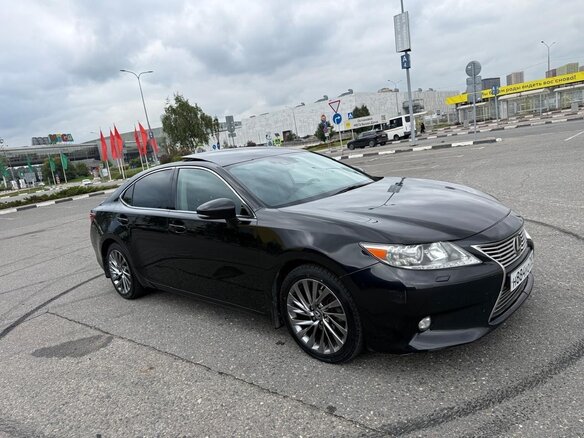 2014 Lexus ES 350 VI, чёрный, 1750000 рублей - вид 3