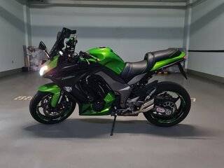 2012 Kawasaki Z 1000, зелёный, 790000 рублей, вид 2