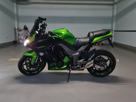 2012 Kawasaki Z 1000, зелёный, 790000 рублей, вид 2