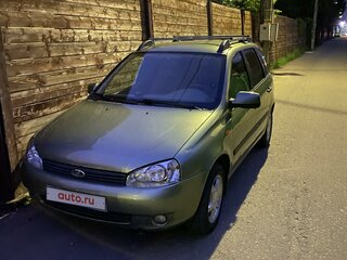 2009 Lada (ВАЗ) Kalina I, зелёный, 220000 рублей, вид 1