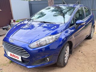2017 Ford Fiesta Mk6 Рестайлинг, синий, 1100000 рублей, вид 1