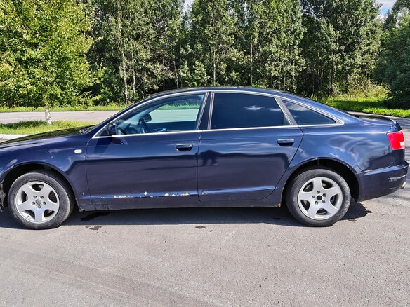 2005 Audi A6 III (C6), синий, 600000 рублей - вид 6