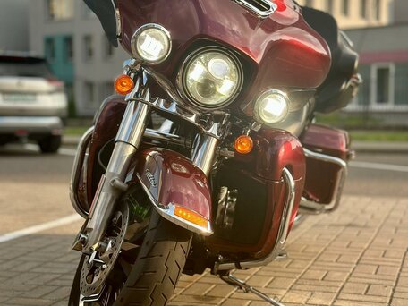 2015 Harley-Davidson Electra Glide, красный, 1187301 рублей, вид 4