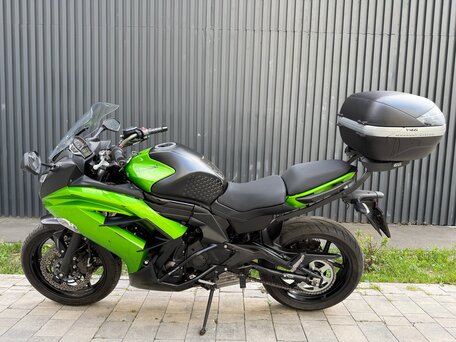2014 Kawasaki ER-6F (Ninja 650R), зелёный, 500000 рублей, вид 1