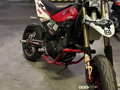 2007 Husqvarna SM 610, красный, 470000 рублей, вид 2