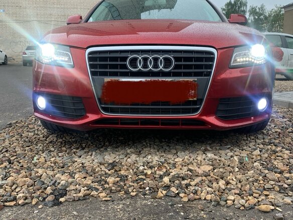 2009 Audi A4 IV (B8), красный, 1300000 рублей - вид 11