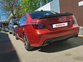2008 BMW 5 серии 520d V (E60/E61) Рестайлинг, оранжевый, 1400000 рублей, вид 4