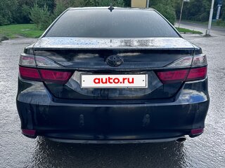 2015 Toyota Camry VII (XV50) Рестайлинг, чёрный, 1950000 рублей, вид 4