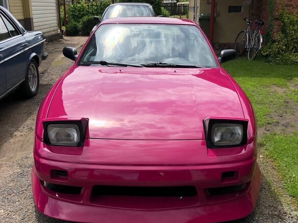 1992 Nissan 200SX S13, розовый - вид 12