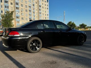 2003 BMW 7 серии 730d IV (E65/E66), чёрный, 1240000 рублей, вид 4