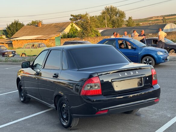 2010 Lada (ВАЗ) Priora I, чёрный, 390000 рублей - вид 7