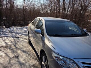 2012 Toyota Corolla X (E140, E150) Рестайлинг, серебристый, 950000 рублей, вид 2