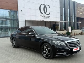 2014 Mercedes-Benz S-Класс 400 Long VI (W222, C217), чёрный, 2900000 рублей, вид 3