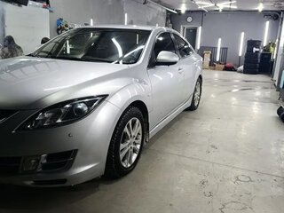 2008 Mazda 6 II (GH), серебристый, 800000 рублей, вид 3