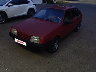 1995 Lada (ВАЗ) 2109, пурпурный, 60000 рублей, вид 2